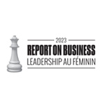 Report on business women lead here logo 