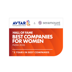 Best Companies for Women in India 2026 - 5+ years