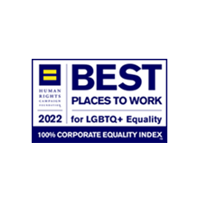 Recipient of 100% on the Human Rights Commission’s Corporate Equality Index (CEI) as a “Best Place to Work for LGBTQ Workplace Equality”