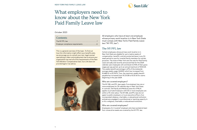 New York Requires Fairness in Paid Leave Policies