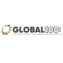 Corporate Knights Global 100 badge
